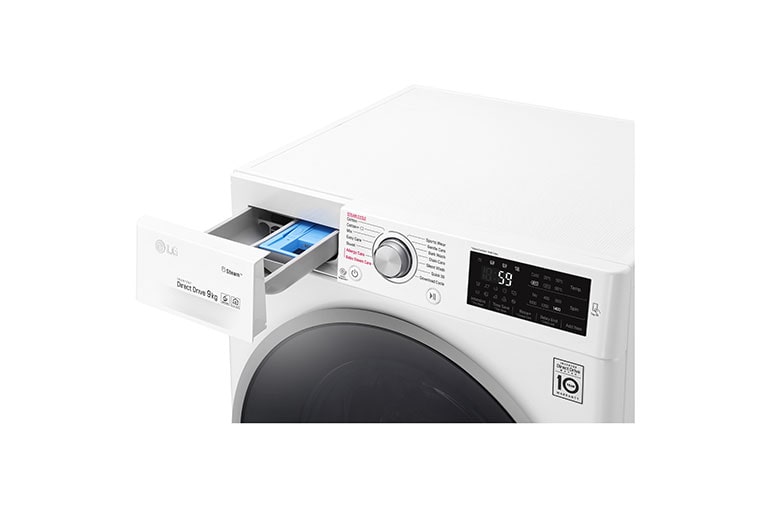 LG 1-9 kg Spa Steam & NFC, 6 Motion Direct Drive tvättmaskin, energiklass A+++ ( -20%), F4J6VY1W