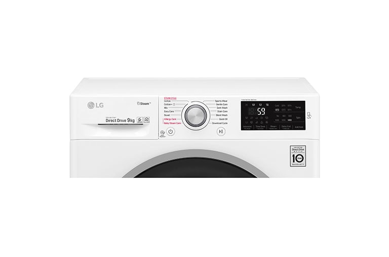 LG 1-9 kg Spa Steam & NFC, 6 Motion Direct Drive tvättmaskin, energiklass A+++ ( -20%), F4J6VY1W
