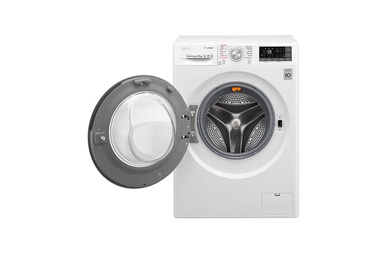 LG 1-10 kg TurboWash™ & True Steam™, Wi-Fi, 6 Motion Direct Drive tvättmaskin, F4J8JS2W