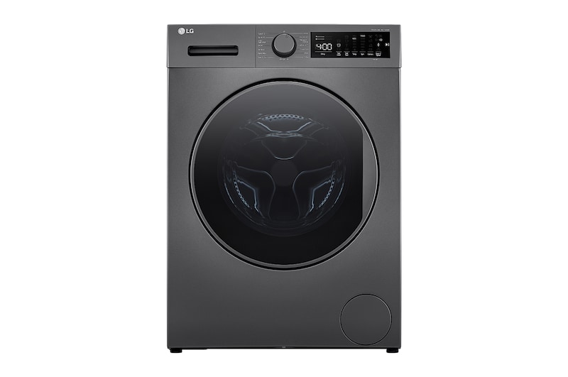 LG 9kg Tvättmaskin(Svart ), Energiklass A, Steam™, F4T2VYM1S
