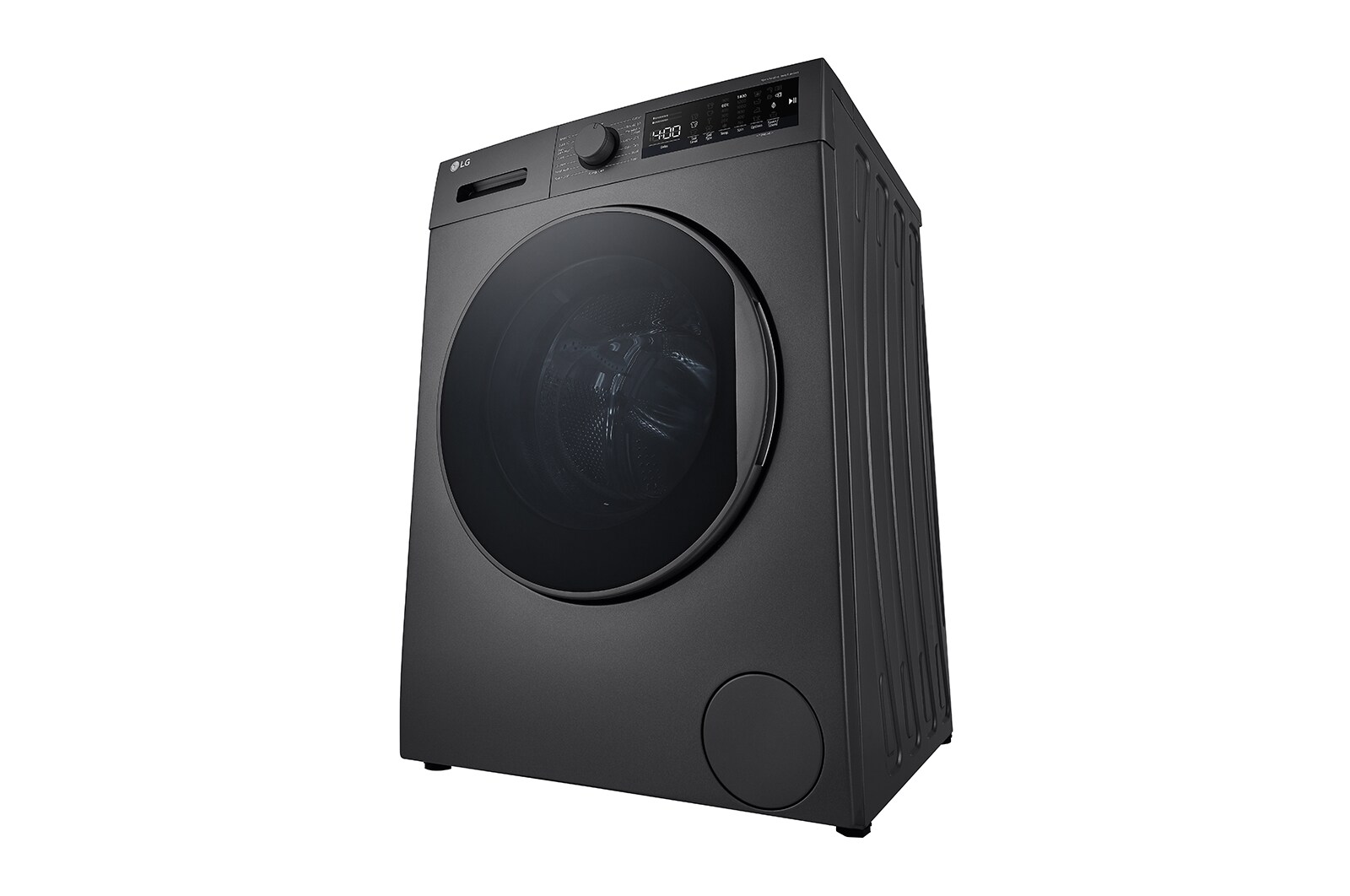 LG 9kg Tvättmaskin(Svart ), Energiklass A, Steam™, F4T2VYM1S