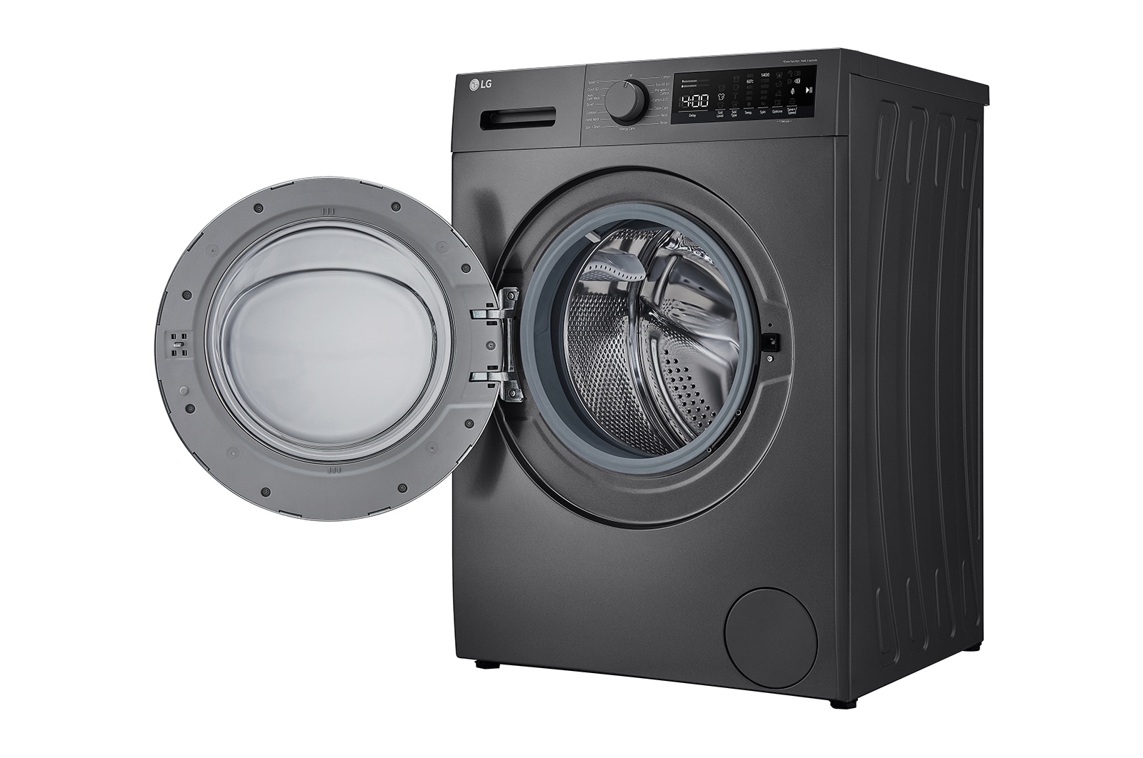LG 9kg Tvättmaskin(Svart ), Energiklass A, Steam™, F4T2VYM1S
