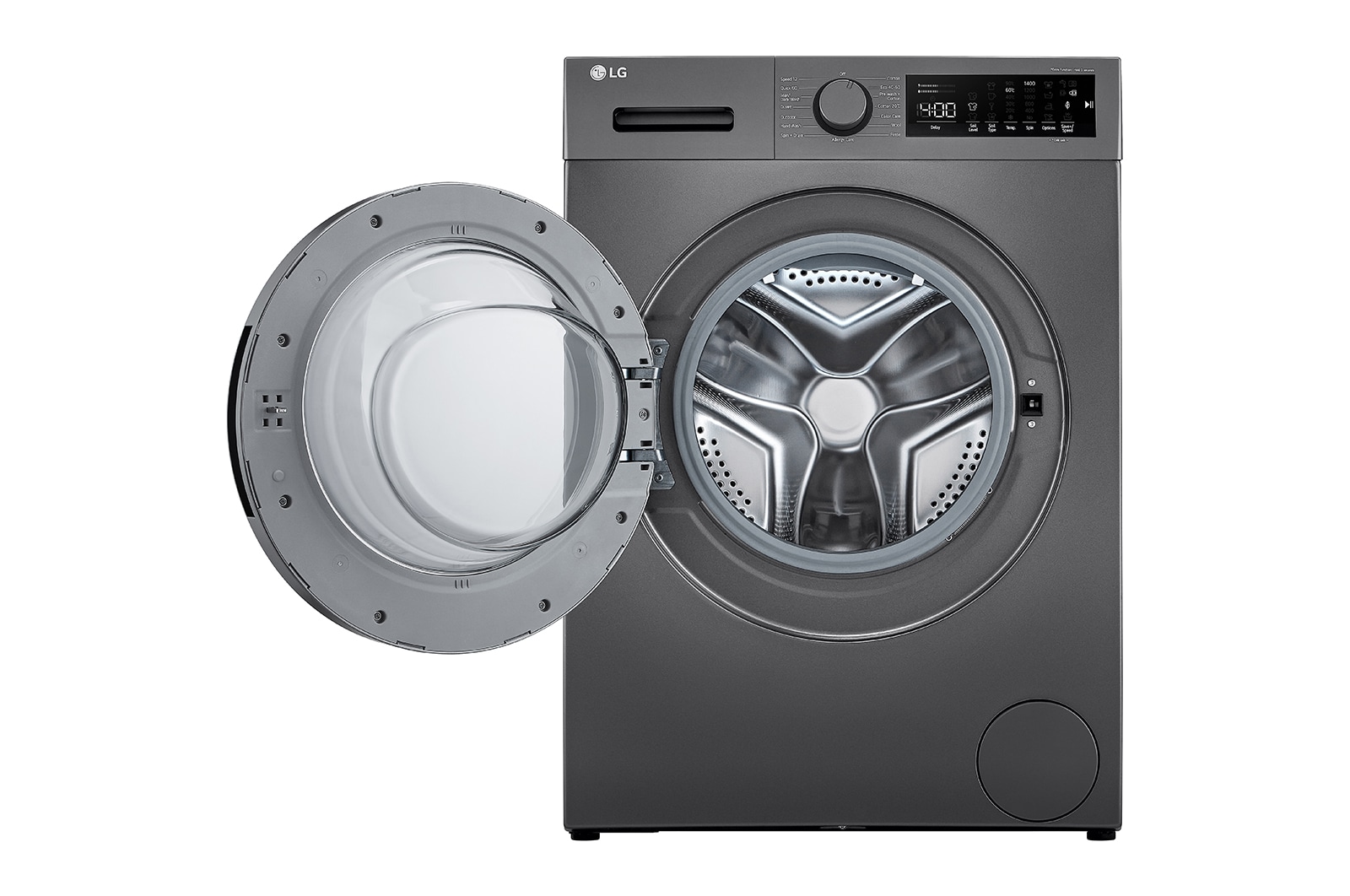 LG 9kg Tvättmaskin(Svart ), Energiklass A, Steam™, F4T2VYM1S