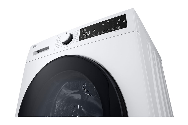 LG 9kg Tvättmaskin(Vit), Energiklass A, Steam™, F4WM309S0