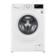 Vy framifrån av 9 kg Tvättmaskin(Vit) - Energiklass D, AI DD™, Smart Diagnosis™ F4WP209N0W