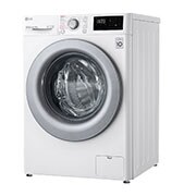 LG 8 kg Tvättmaskin(Vit) - Steam, Energiklass C, AI DD™, Smart Diagnosis™, F4WP308S1W
