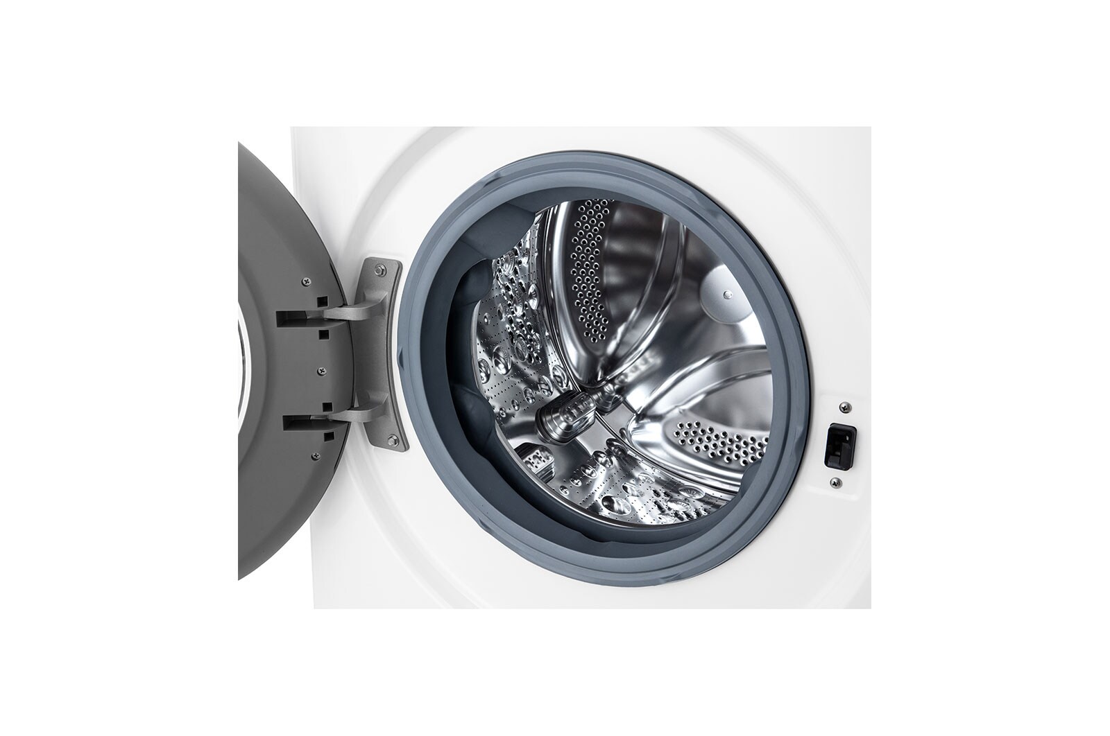 LG 8 kg Tvättmaskin(Vit) - Steam, Energiklass C, AI DD™, Smart Diagnosis™, F4WP308S1W