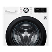 LG 9 kg Tvättmaskin(Vit) - Steam, Energiklass D, AI DD™, Smart Diagnosis™, F4WV409S3W