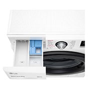 LG 9 kg Tvättmaskin(Vit) - Steam, Energiklass D, AI DD™, Smart Diagnosis™, F4WV409S3W