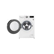 LG 10.5 kg Tvättmaskin(Vit) - Steam, Energiklass B, AI DD™, Smart Diagnosis™, F4WV410S3W