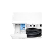 LG 10.5 kg Tvättmaskin(Vit) - Steam, Energiklass B, AI DD™, Smart Diagnosis™, F4WV410S3W
