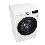 LG 10.5 kg Tvättmaskin(Vit) - Steam, Energiklass B, AI DD™, Smart Diagnosis™, F4WV410S3W