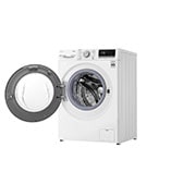 LG 9 kg Tvättmaskin(Vit) - Steam, Energiklass D, TurboWash™, AI DD™, Smart Diagnosis™ med Wi-Fi, F4WV509S1W
