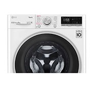 LG 9 kg Tvättmaskin(Vit) - Steam, Energiklass D, TurboWash™, AI DD™, Smart Diagnosis™ med Wi-Fi, F4WV509S1W