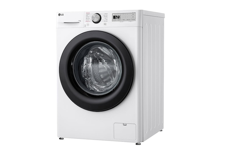 LG 11 kg Tvättmaskin(Vit) - Steam, Energiklass A, AI DD™ och Smart Diagnosis™, F4Y5EYP6W0F