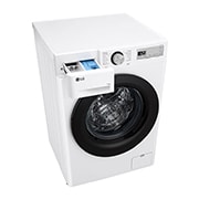 LG 11 kg Tvättmaskin(Vit) - Steam, Energiklass A, AI DD™ och Smart Diagnosis™, F4Y5EYP6W0F
