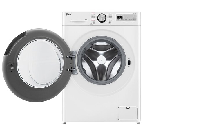 LG 11 kg Tvättmaskin(Vit) - Steam, Energiklass A, AI DD™ och Smart Diagnosis™, F4Y5EYP6W0F