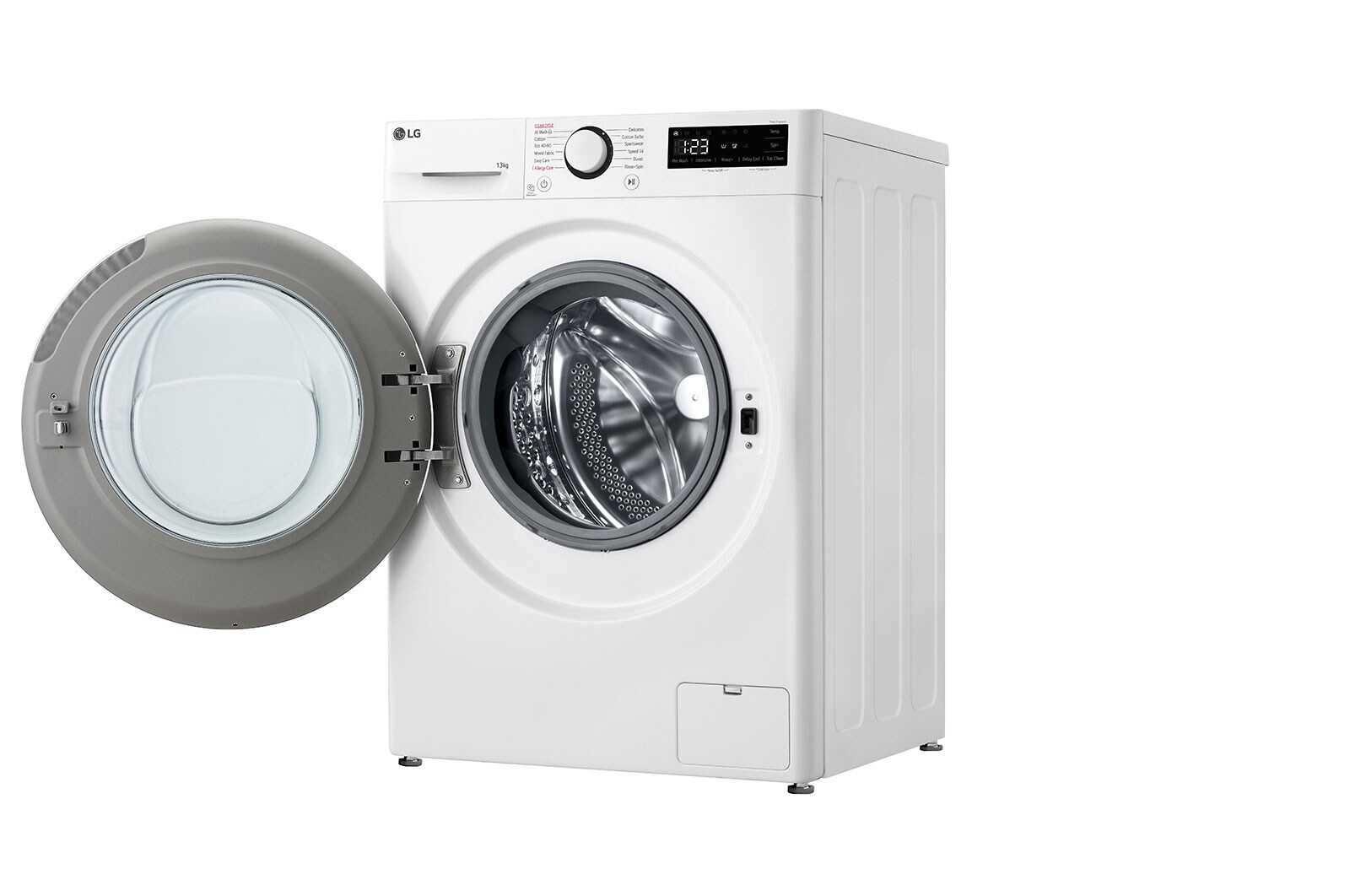 LG 13 kg Tvättmaskin(Vit) - Steam, Energiklass A, AI DD™, Smart Diagnosis™, F4Y5LYP0W