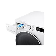LG 13 kg Tvättmaskin(Vit) - Steam, Energiklass A, AI DD™, Smart Diagnosis™, F4Y5LYP0W