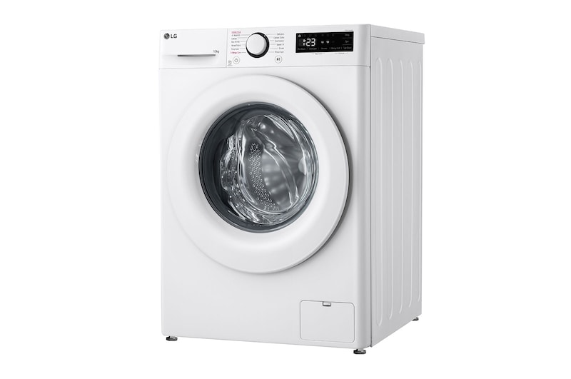 LG 10 kg Tvättmaskin(Vit) - Steam, Energiklass A, AI DD™, Smart Diagnosis™ , F4Y5RYP3W