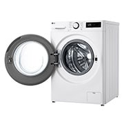 LG 10 kg Tvättmaskin(Vit) - Steam, Energiklass A, AI DD™, Smart Diagnosis™ , F4Y5RYP3W
