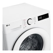 LG 10 kg Tvättmaskin(Vit) - Steam, Energiklass A, AI DD™, Smart Diagnosis™ , F4Y5RYP3W