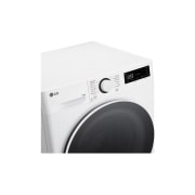 LG 10 kg Tvättmaskin(Vit) - Steam, Energiklass A, TurboWash360™, AI DD™, Smart Diagnosis™, F4Y5RYW0WY