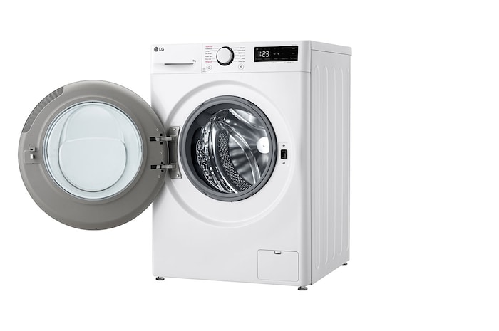 LG 9 kg Tvättmaskin(Vit) - Steam, Energiklass A, AI DD™, Smart Diagnosis™ , F4Y5VYP1W