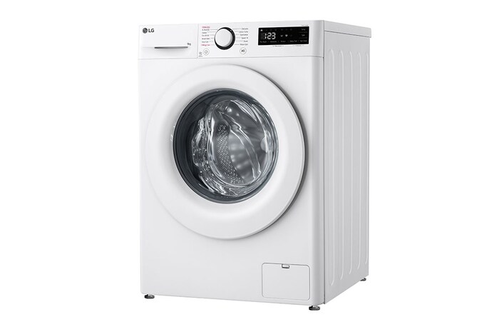LG 9 kg Tvättmaskin(Vit) - Steam, Energiklass A, AI DD™, Smart Diagnosis™ , F4Y5VYP3W