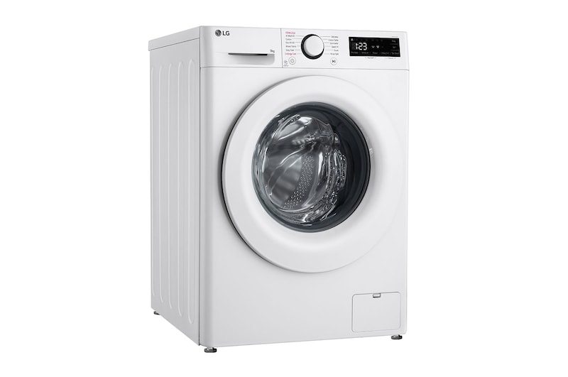 LG 9 kg Tvättmaskin(Vit) - Steam, Energiklass A, AI DD™, Smart Diagnosis™ , F4Y5VYP3W