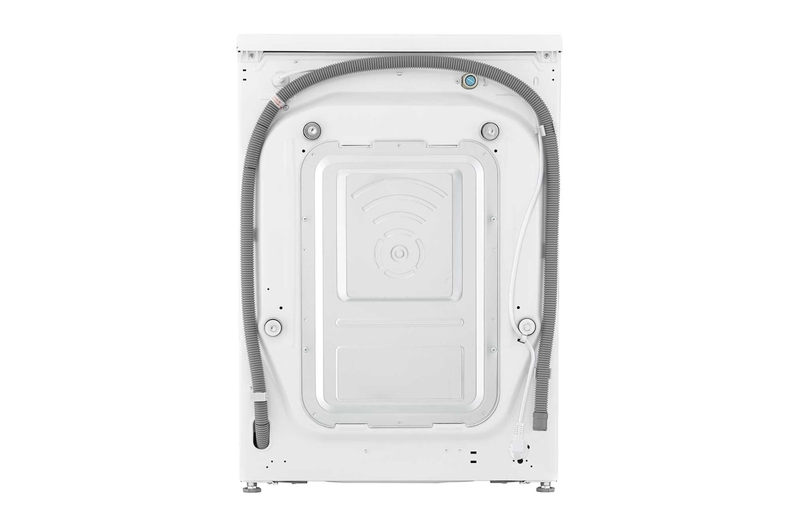 LG 10,5 kg Tvättmaskin(Vit) - Steam, Energiklass B, TurboWash™, AI DD™, Smart Diagnosis™ med Wi-Fi, F6WV710S1W