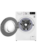 LG 10,5 kg Tvättmaskin(Vit) - Steam, Energiklass B, TurboWash™, AI DD™, Smart Diagnosis™ med Wi-Fi, F6WV710S1W
