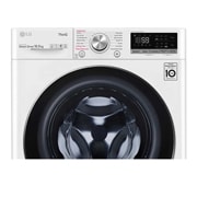 LG 10,5 kg Tvättmaskin(Vit) - Steam, Energiklass B, TurboWash™, AI DD™, Smart Diagnosis™ med Wi-Fi, F6WV710S1W
