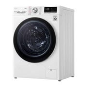 LG 10,5 kg Tvättmaskin(Vit) - Steam, Energiklass B, TurboWash™, AI DD™, Smart Diagnosis™ med Wi-Fi, F6WV710S1W
