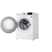 LG 10,5 kg Tvättmaskin(Vit) - Steam, Energiklass B, TurboWash™, AI DD™, Smart Diagnosis™ med Wi-Fi, F6WV710S1W