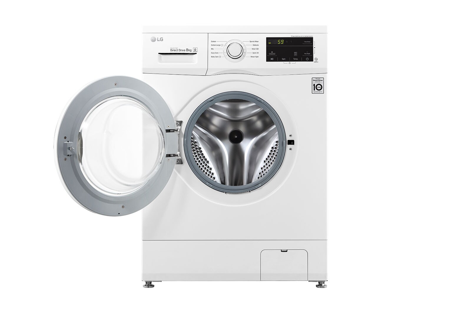 LG 1-8 kg 6 Motion Direct Drive tvättmaskin, FH2J3TDN0