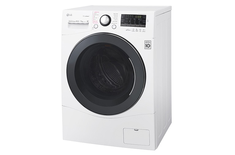 LG 1-10,5 kg / 1-7 kg True Steam™ 6 Motion Direct Drive tvätt/torkmaskin, FH4A8JDH2N
