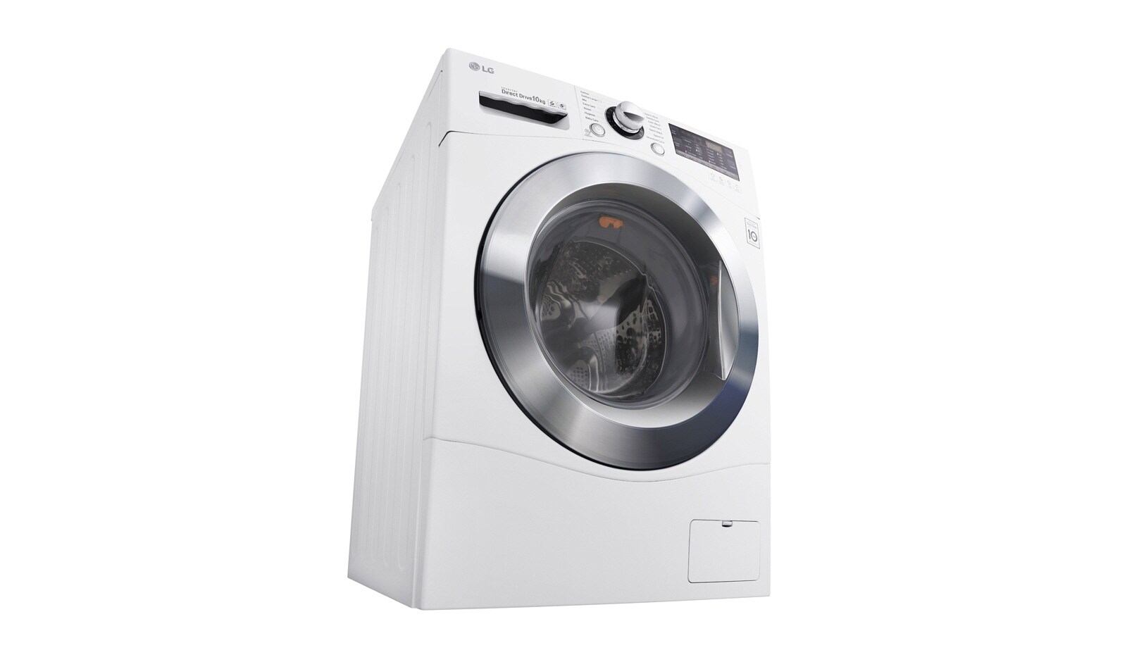 LG 1-10 kg Steam Turbo Wash, Direct Drive tvättmaskin, FH4A8JDS2