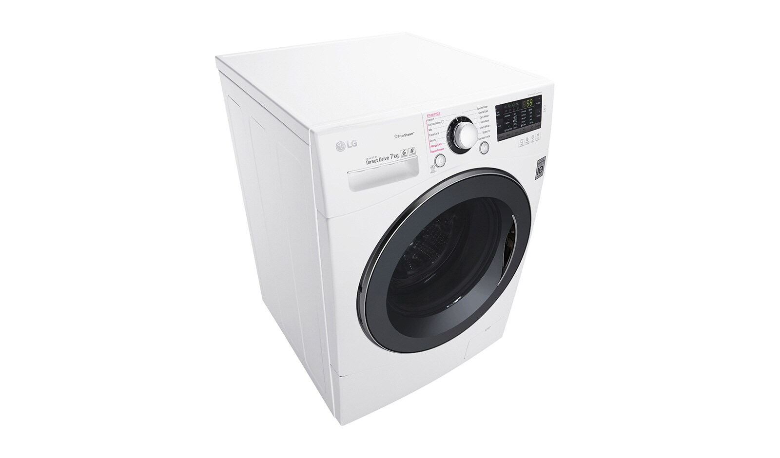 LG 1-7 kg Steam Turbo Wash, Direct Drive tvättmaskin, FH4A8QDS2