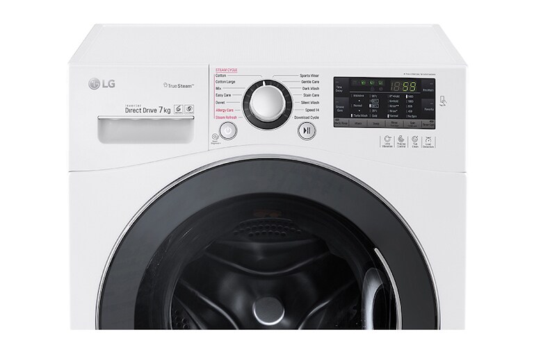 LG 1-7 kg Steam Turbo Wash, Direct Drive tvättmaskin, FH4A8QDS2