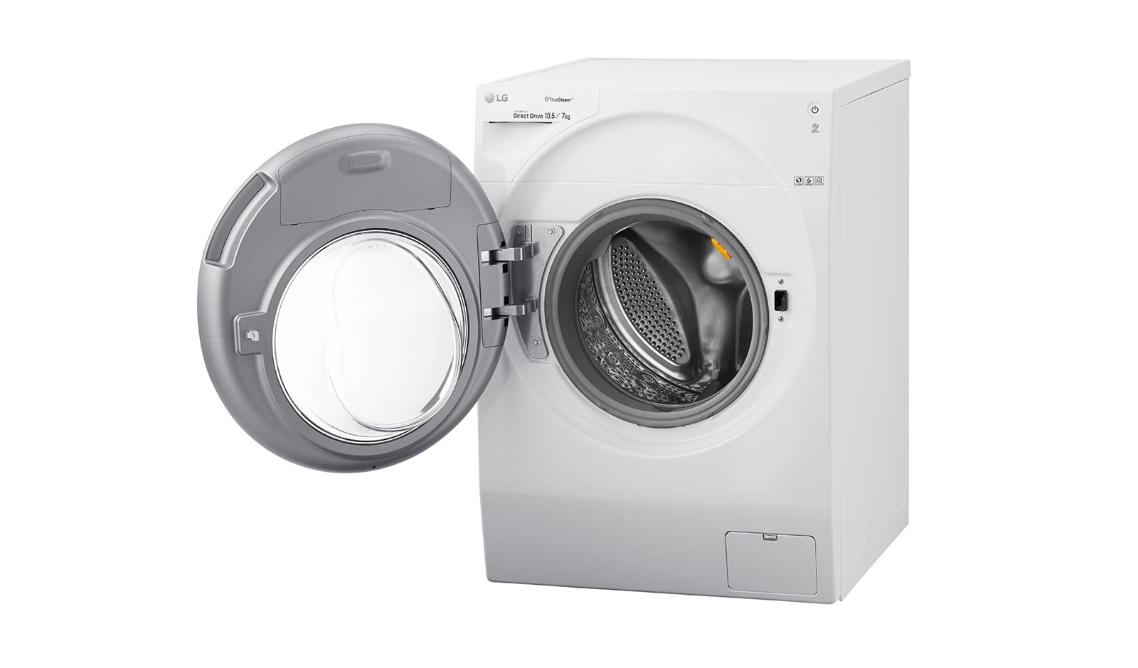 LG 1-10.5 kg / 1-7 kg True Steam™ & 6 Motion Direct Drive Kombinerad tvätt/tork, Wi-Fi, FH4G1JCH2N