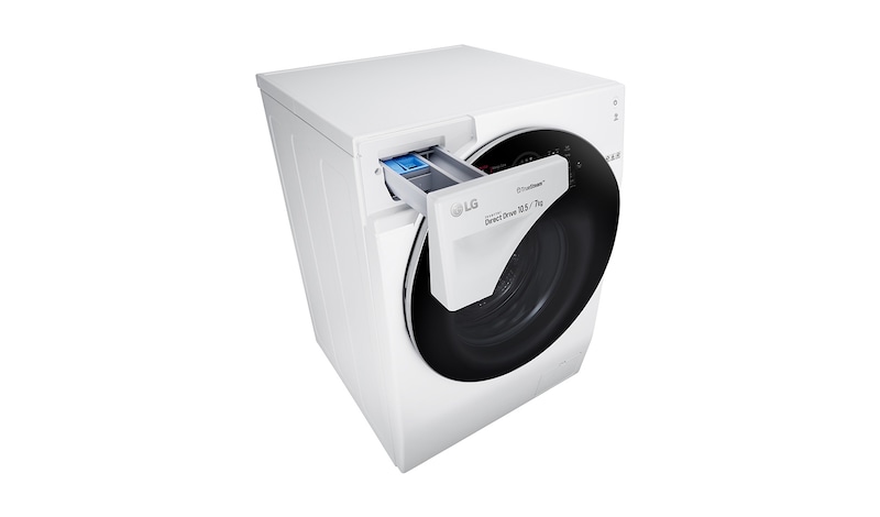 LG 1-10.5 kg / 1-7 kg True Steam™ & 6 Motion Direct Drive Kombinerad tvätt/tork, Wi-Fi, FH4G1JCH2N