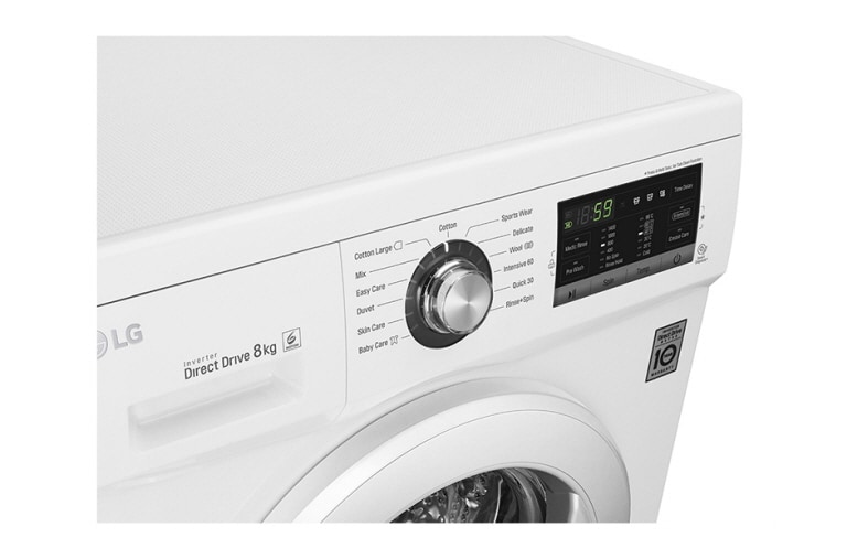 LG 1-7 kg 6 Motion Direct Drive tvättmaskin, FH4G6QDN2
