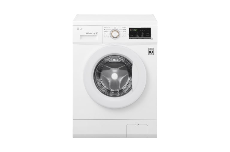 Vy framifrån av 1-7 kg 6 Motion Direct Drive tvättmaskin FH4G7QDN0
