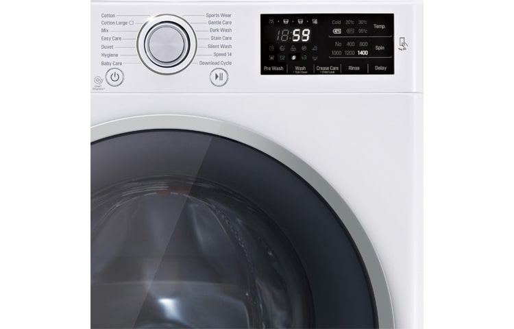 LG 1-7 kg Turbo Wash, Direct Drive tvättmaskin, FH4U2QDN1
