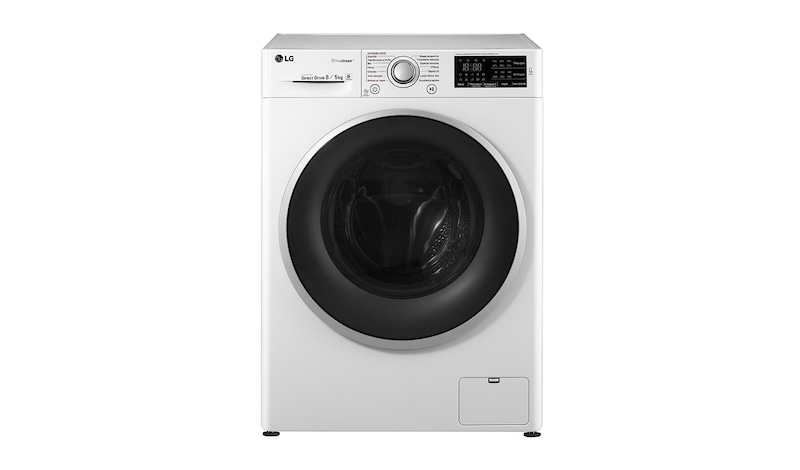 LG 1-8/ 1-5 kg Steam 6 Motion Direct Drive tvätt/torkmaskin , FH4U2TDH1N