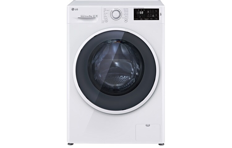 Vy framifrån av 1-8 kg Turbo Wash, Direct Drive tvättmaskin FH4U2TDN0