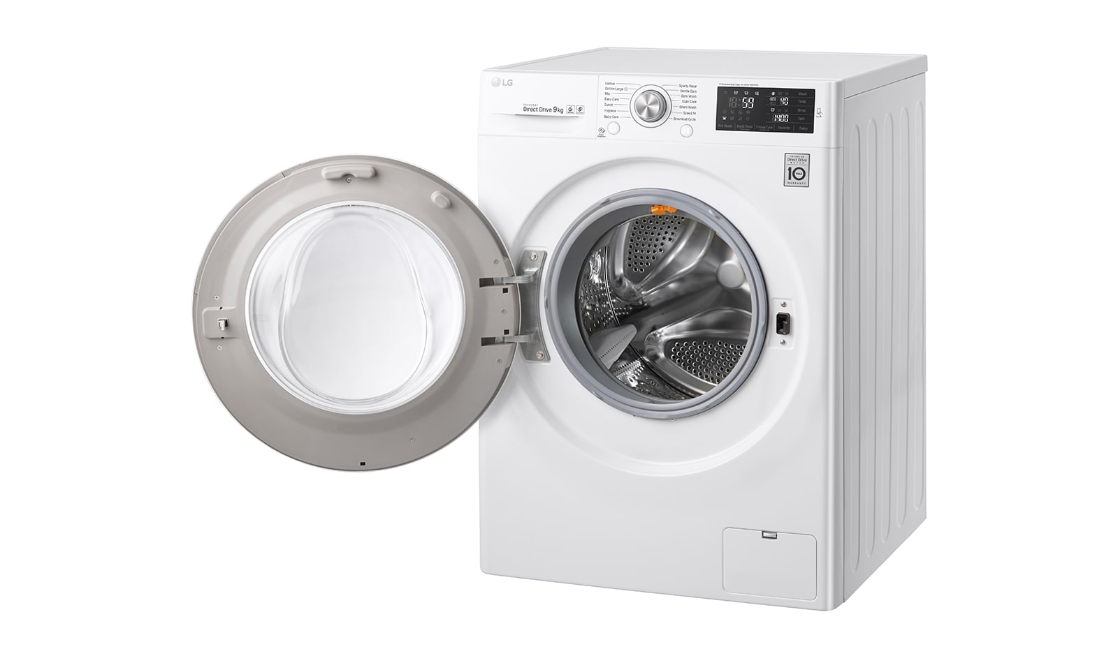 LG 1-9 kg Direct Drive tvättmaskin, FH4U2VCN2