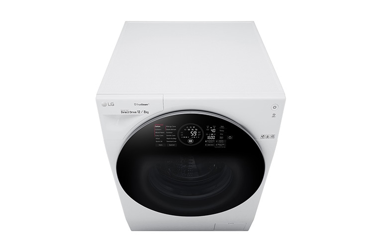 LG 1-12 kg / 1-8 kg True Steam™  & 6 Motion Direct Drive Kombinerad tvätt/tork, Wi-Fi, FH6G1BCH2N