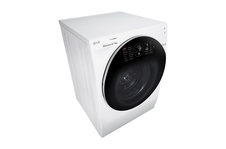 LG 1-12 kg / 1-8 kg True Steam™  & 6 Motion Direct Drive Kombinerad tvätt/tork, Wi-Fi, FH6G1BCH2N